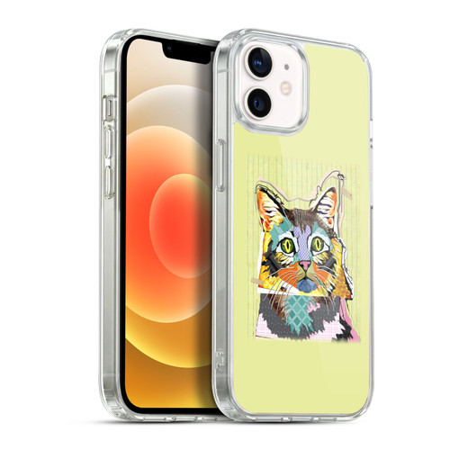 Michel Keck Animal Collage Cat Soft Gel Case for Apple iPhone 12 / iPhone 12 Pro & MagSafe