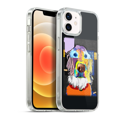 Michel Keck Animal Collage Golden Retriever Soft Gel Case for Apple iPhone 12 / iPhone 12 Pro & MagSafe