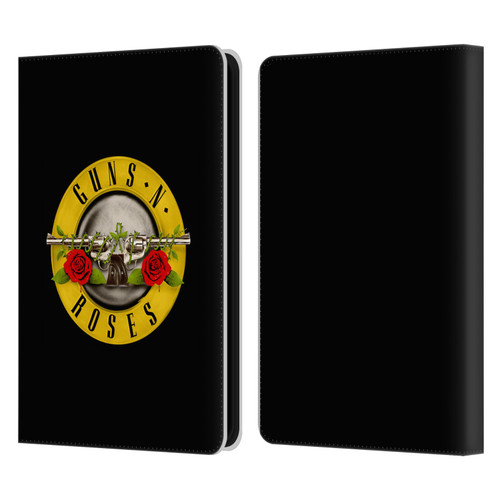 Guns N' Roses Key Art Bullet Logo Leather Book Wallet Case Cover For Amazon Kindle 11th Gen (2024)