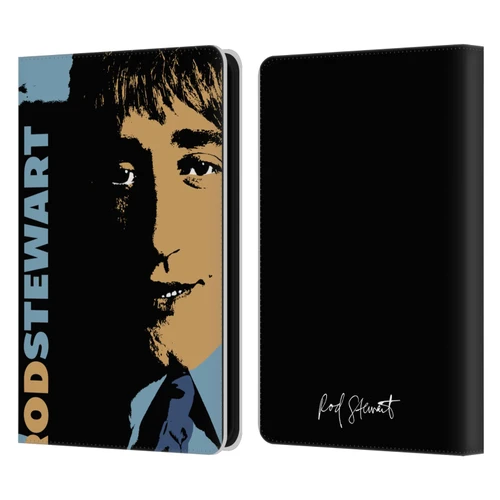 Rod Stewart Art Yesterday Retro Leather Book Wallet Case Cover For Amazon Kindle 11th Gen (2024)