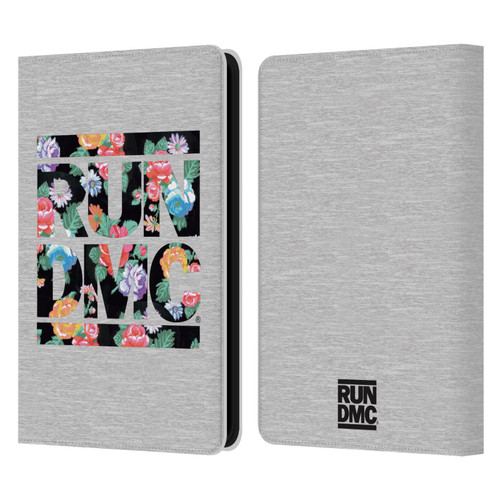 Run-D.M.C. Key Art Floral Leather Book Wallet Case Cover For Amazon Kindle 11th Gen 6in 2022