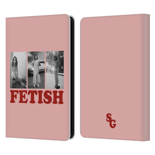 Selena Gomez Fetish Black & White Album Photos Leather Book Wallet Case Cover For Amazon Kindle 11th Gen (2024)