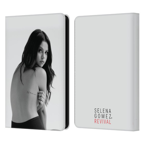 Selena Gomez Revival Back Cover Art Leather Book Wallet Case Cover For Amazon Kindle 11th Gen (2024)