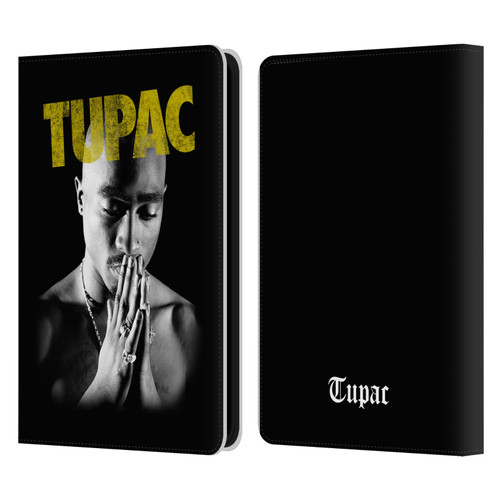 Tupac Shakur Key Art Golden Leather Book Wallet Case Cover For Amazon Kindle 11th Gen 6in 2022