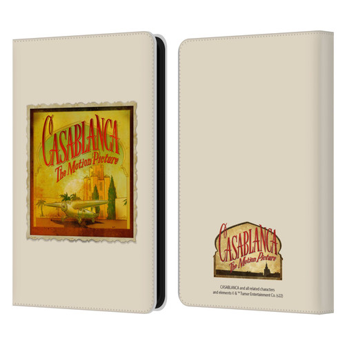 Casablanca Graphics Poster Leather Book Wallet Case Cover For Amazon Kindle 11th Gen (2024)