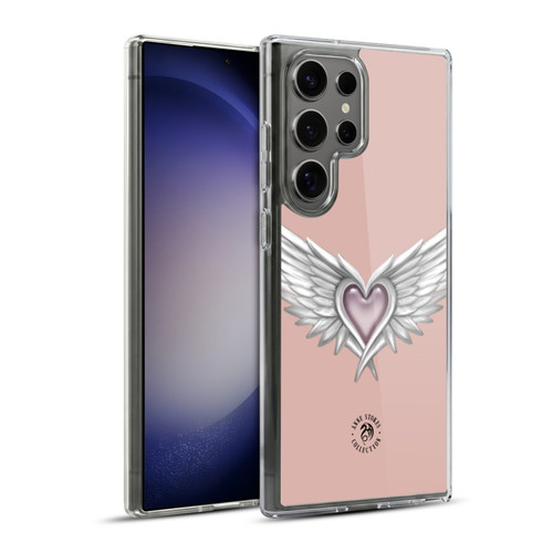 Anne Stokes Mermaid And Angels Ascendance Winged Heart Soft Gel Case for Samsung Galaxy S23 Ultra 5G & MagSafe