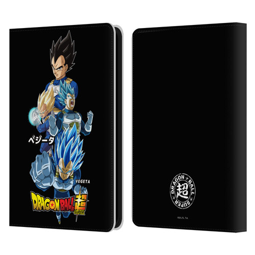 Dragon Ball Super Universe Survival Characters Vegeta Leather Book Wallet Case Cover For Amazon Kindle 11th Gen 6in 2022