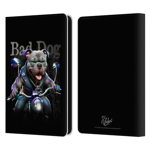 D.S. Valori Kitty And Puppy Bad Dog Leather Book Wallet Case Cover For Amazon Kindle 11th Gen 6in 2022