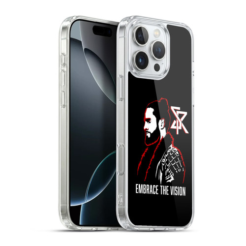 WWE Seth Rollins Graphics Embrace The Vision Soft Gel Case for Apple iPhone 16 Pro Max & MagSafe