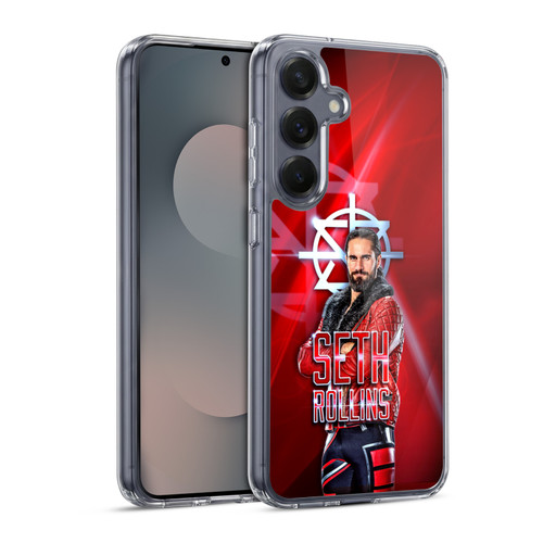 WWE Seth Rollins Graphics Seth Rollins Soft Gel Case for Samsung Galaxy S25 & MagSafe