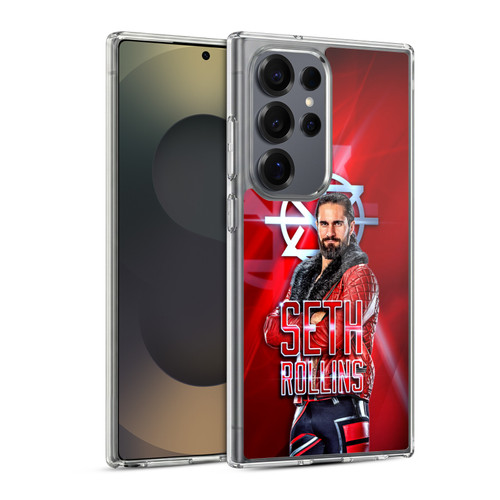 WWE Seth Rollins Graphics Seth Rollins Soft Gel Case for Samsung Galaxy S25 Ultra & MagSafe