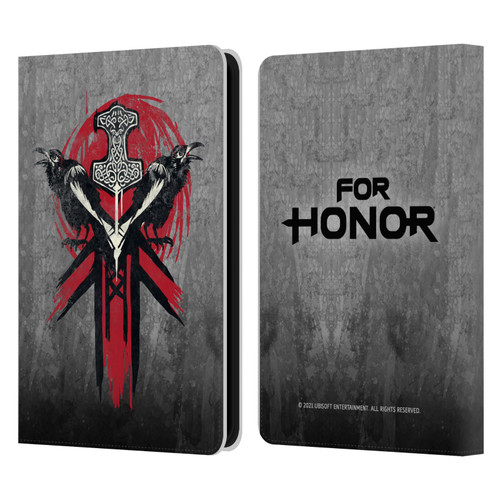 For Honor Icons Viking Leather Book Wallet Case Cover For Amazon Kindle 11th Gen 6in 2022