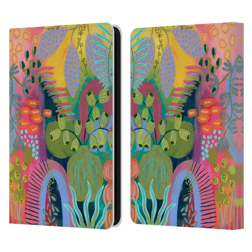 Suzanne Allard Floral Art Seed Pod Leather Book Wallet Case Cover For Amazon Kindle 11th Gen 6in 2022