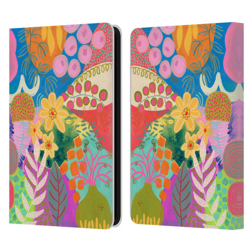 Suzanne Allard Floral Art Yellow Daisies Leather Book Wallet Case Cover For Amazon Kindle 11th Gen 6in 2022