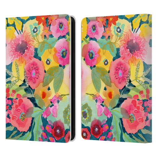 Suzanne Allard Floral Graphics Delightful Leather Book Wallet Case Cover For Amazon Kindle 11th Gen 6in 2022