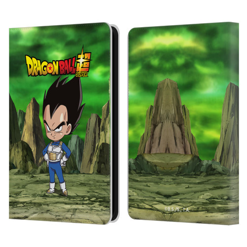 Dragon Ball Super Characters Vegeta Leather Book Wallet Case Cover For Amazon Kindle 11th Gen (2024)