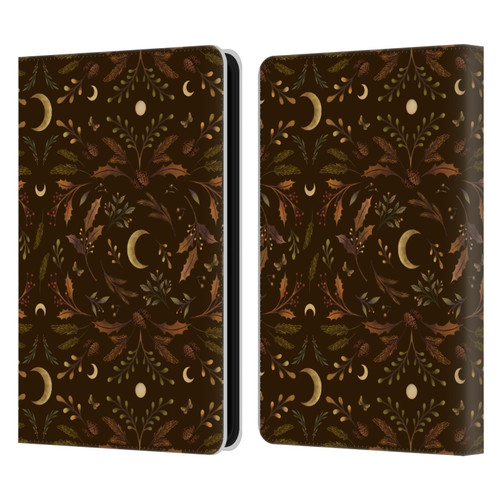 Episodic Drawing Art Winter Merry Patterns Leather Book Wallet Case Cover For Amazon Kindle 11th Gen (2024)