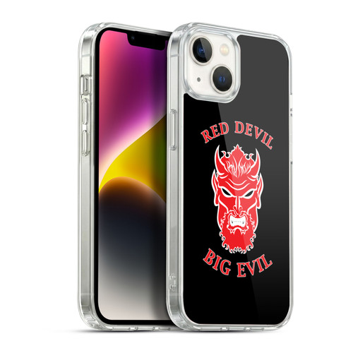 WWE Superstars 8 Undertaker Red Devil Big Evil Soft Gel Case for Apple iPhone 14 Plus & MagSafe