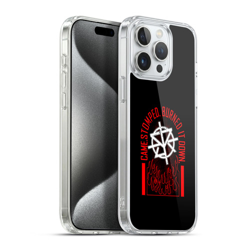 WWE Superstars 8 Seth Rollins Burned It Down Soft Gel Case for Apple iPhone 15 Pro Max & MagSafe