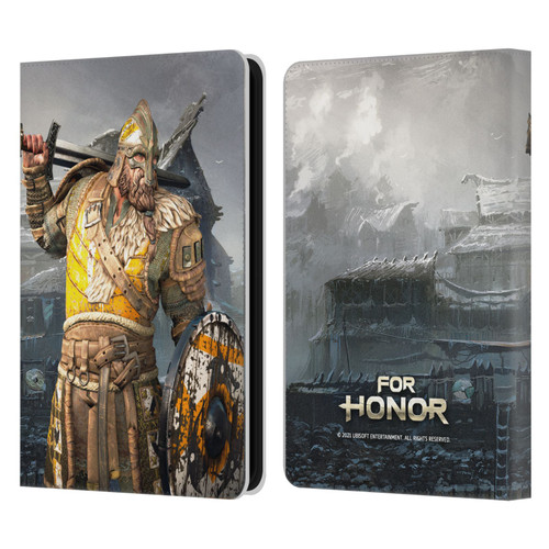 For Honor Characters Warlord Leather Book Wallet Case Cover For Amazon Kindle 11th Gen (2024)