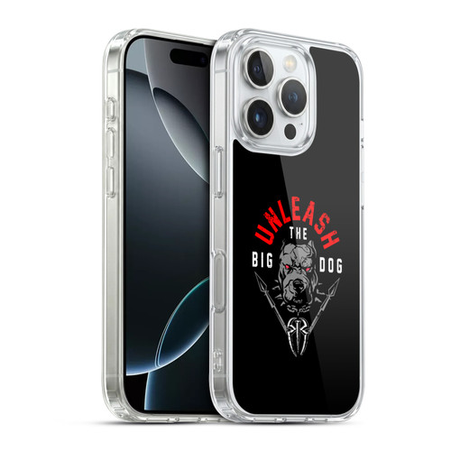 WWE Superstars 8 Roman Reigns Unleash The Big Dog Soft Gel Case for Apple iPhone 16 Pro & MagSafe
