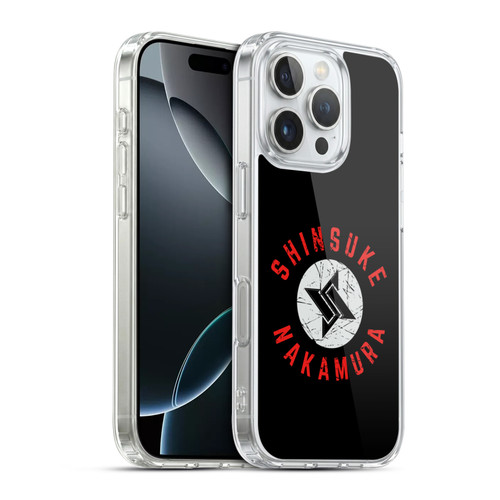 WWE Superstars 8 Shinsuke Nakamura The Artist Soft Gel Case for Apple iPhone 16 Pro & MagSafe