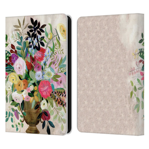 Suzanne Allard Floral Art Beauty Enthroned Leather Book Wallet Case Cover For Amazon Kindle 11th Gen (2024)