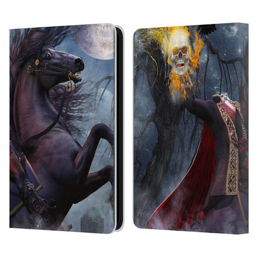 Laurie Prindle Fantasy Horse Sleepy Hollow Warrior Leather Book Wallet Case Cover For Amazon Kindle 11th Gen 6in 2022