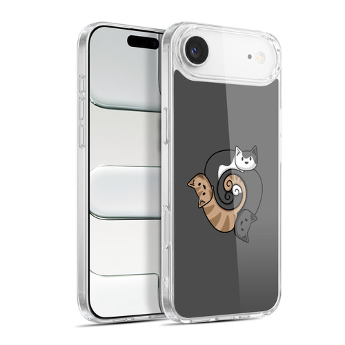 Beth Wilson Doodle Cats 2 Three Triskelion Soft Gel Case for Apple iPhone 17 Air