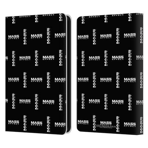 EA Bioware Mass Effect Graphics Logo Pattern Leather Book Wallet Case Cover For Amazon Kindle 11th Gen 6in 2022
