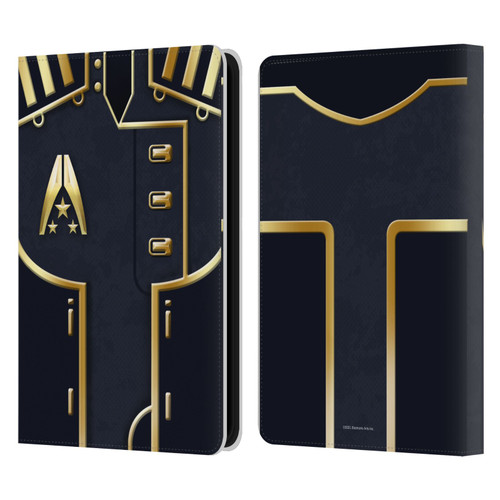 EA Bioware Mass Effect Armor Collection Officer Leather Book Wallet Case Cover For Amazon Kindle 11th Gen 6in 2022