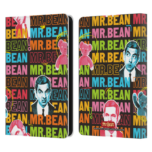Mr. Bean Graphic Art With Teddy Leather Book Wallet Case Cover For Amazon Kindle 11th Gen 6in 2022
