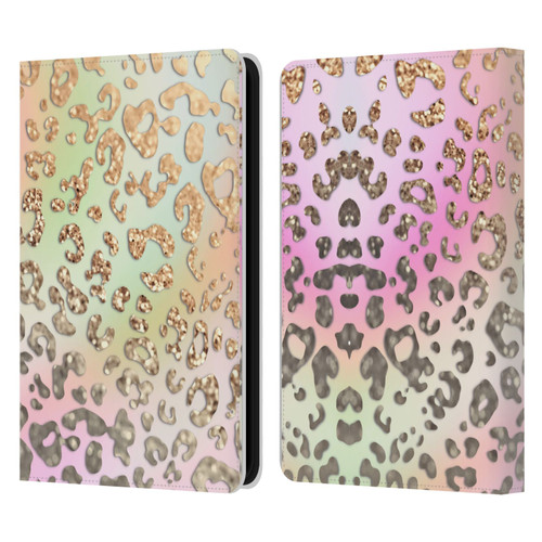 Monika Strigel Dreamland Gold Leopard Leather Book Wallet Case Cover For Amazon Kindle 11th Gen 6in 2022