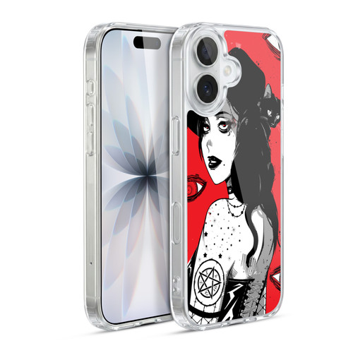 Zombie Makeout Club Graphics Black Makeup Soft Gel Case for Apple iPhone 17