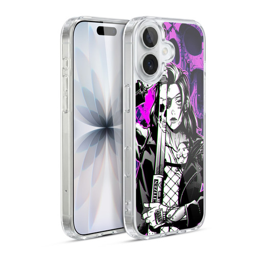Zombie Makeout Club Graphics Death Cyber Soft Gel Case for Apple iPhone 17