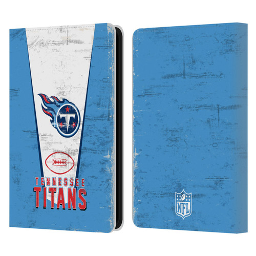 NFL Tennessee Titans Logo Art Banner Leather Book Wallet Case Cover For Amazon Kindle 11th Gen 6in 2022
