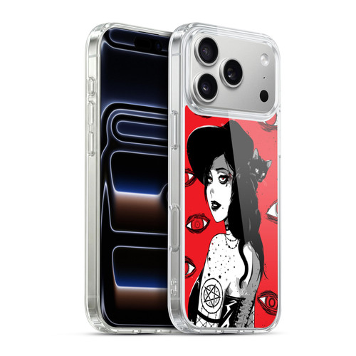 Zombie Makeout Club Graphics Black Makeup Soft Gel Case for Apple iPhone 17 Pro Max