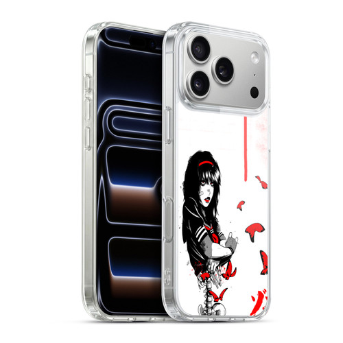 Zombie Makeout Club Graphics Butterflies Soft Gel Case for Apple iPhone 17 Pro Max