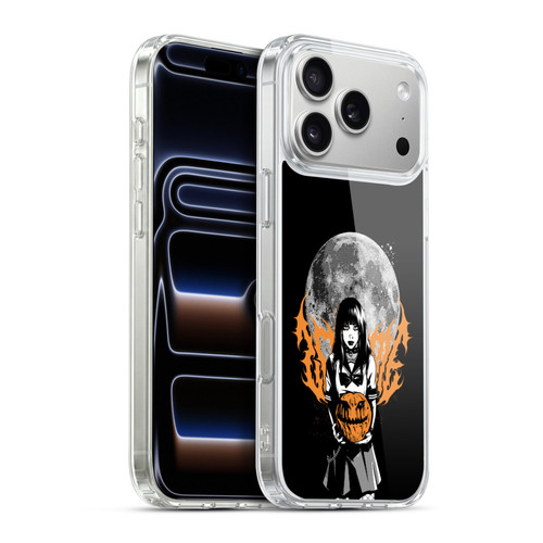 Zombie Makeout Club Graphics Halloween Pumpkin Soft Gel Case for Apple iPhone 17 Pro Max