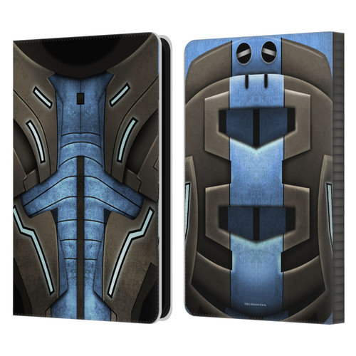 EA Bioware Mass Effect Armor Collection Garrus Vakarian Leather Book Wallet Case Cover For Amazon Kindle 11th Gen (2024)