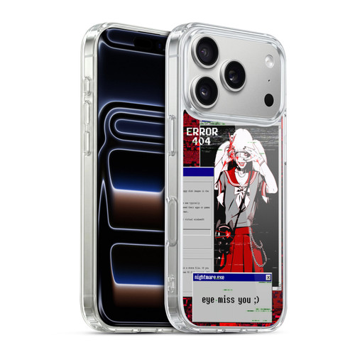 Zombie Makeout Club Graphics Eye Miss You Soft Gel Case for Apple iPhone 17 Pro