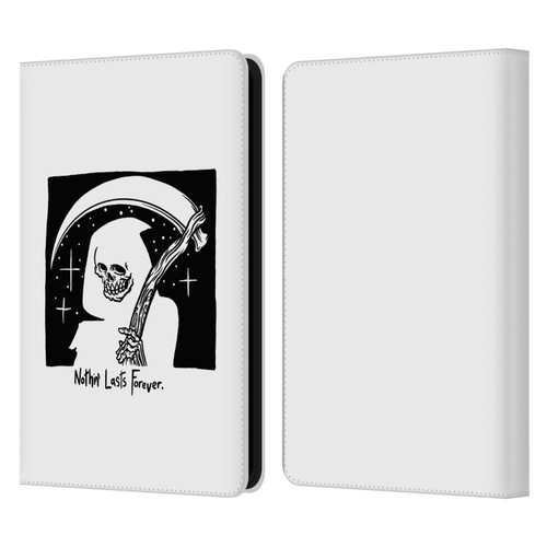 Matt Bailey Art Nothing Last Forever Leather Book Wallet Case Cover For Amazon Kindle 11th Gen (2024)