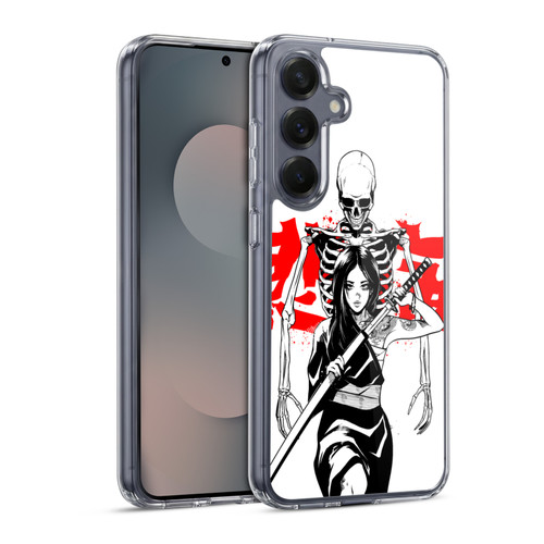 Zombie Makeout Club Graphics Death Blade Soft Gel Case for Samsung Galaxy S25 & MagSafe