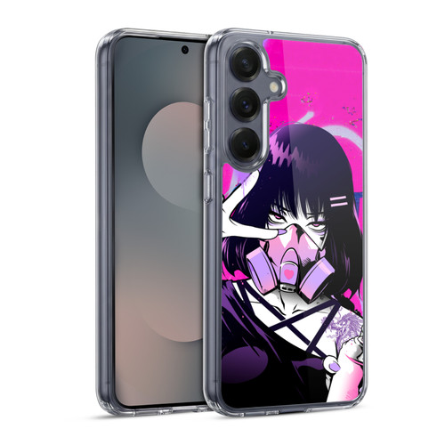 Zombie Makeout Club Graphics Facepiece Soft Gel Case for Samsung Galaxy S25 & MagSafe