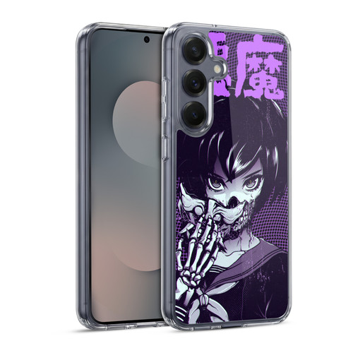 Zombie Makeout Club Graphics Skull Hand Soft Gel Case for Samsung Galaxy S25 & MagSafe