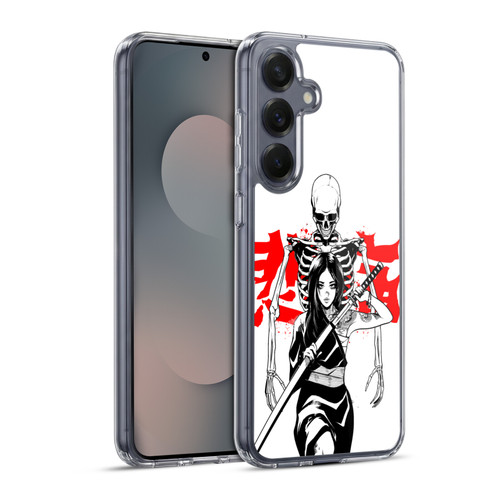 Zombie Makeout Club Graphics Death Blade Soft Gel Case for Samsung Galaxy S25+ & MagSafe