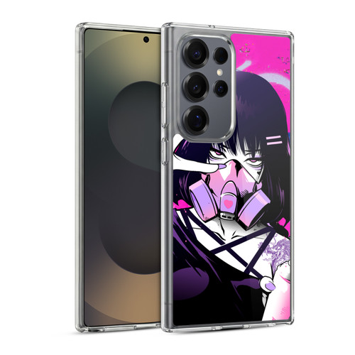 Zombie Makeout Club Graphics Facepiece Soft Gel Case for Samsung Galaxy S25 Ultra & MagSafe