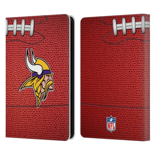 NFL Minnesota Vikings Graphics Football Leather Book Wallet Case Cover For Amazon Kindle 11th Gen (2024)