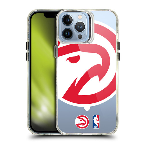 NBA Atlanta Hawks Logo Oversized Hawk SHOCKPROOF BUMPER CASE COMPATIBLE WITH Apple iPhone 13 Pro Max & MAGSAFE