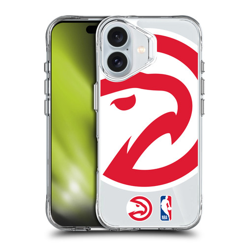 NBA Atlanta Hawks Logo Oversized Hawk SHOCKPROOF BUMPER CASE COMPATIBLE WITH Apple iPhone 16 & MAGSAFE